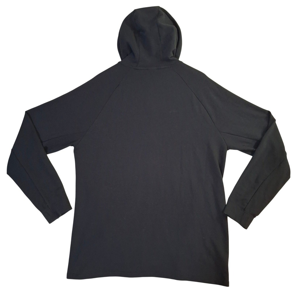 Gymshark Mens XXL Black Full Zip Hoodie Athletic Training Sweatshirt A1A1H - Picture 2 of 8